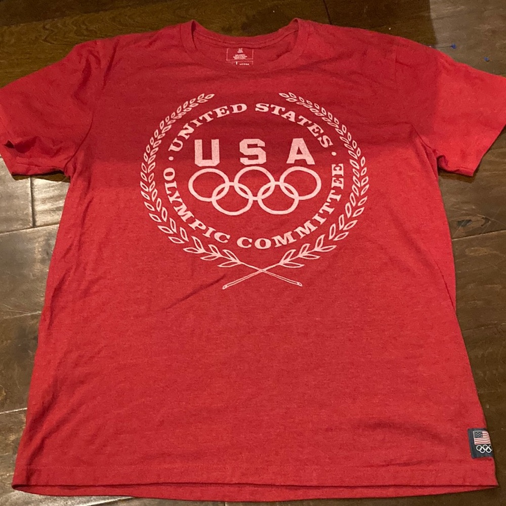 USA Olympic  committee team apparel size large tee!